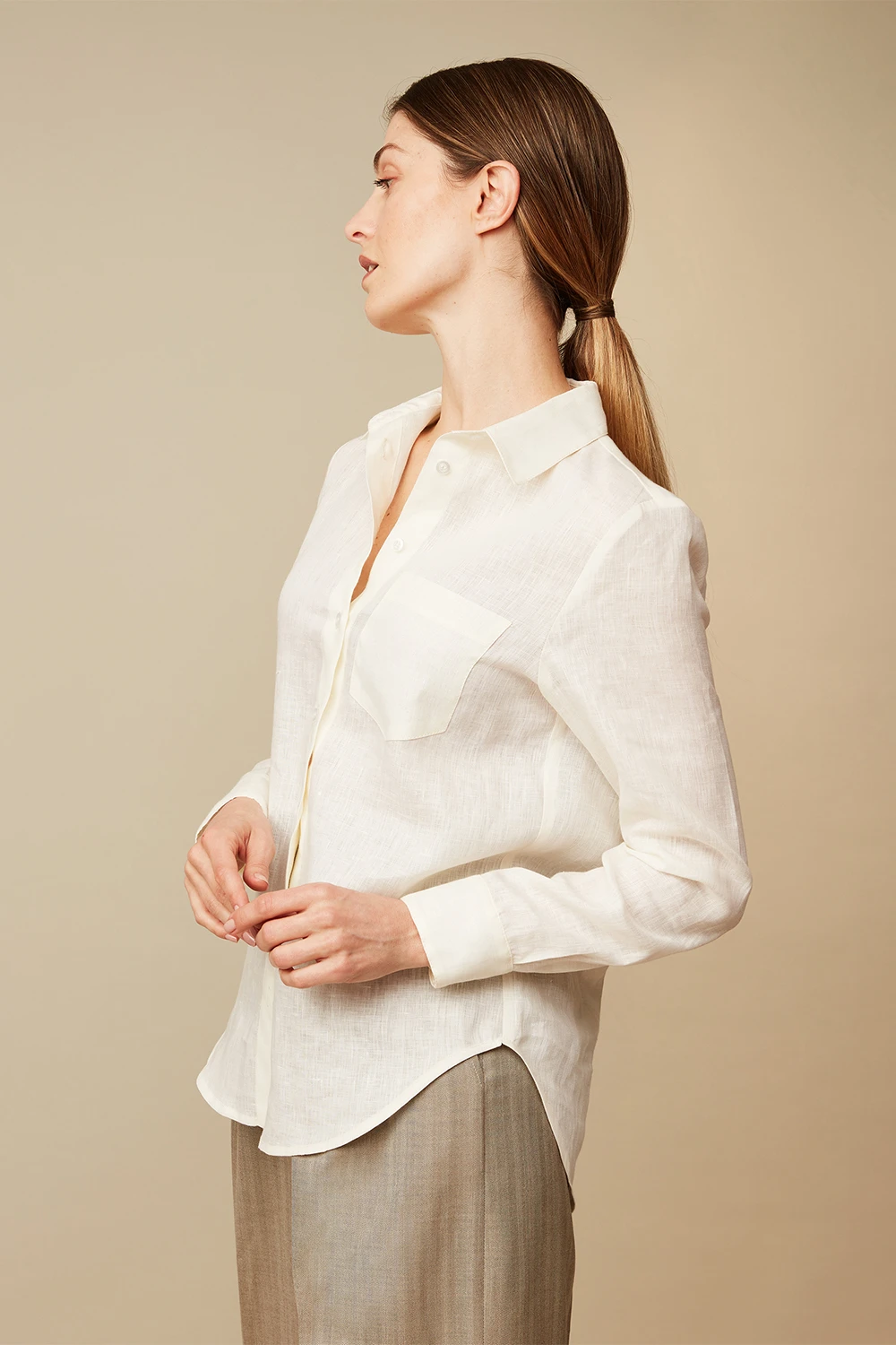 Blusa Lino Mujer