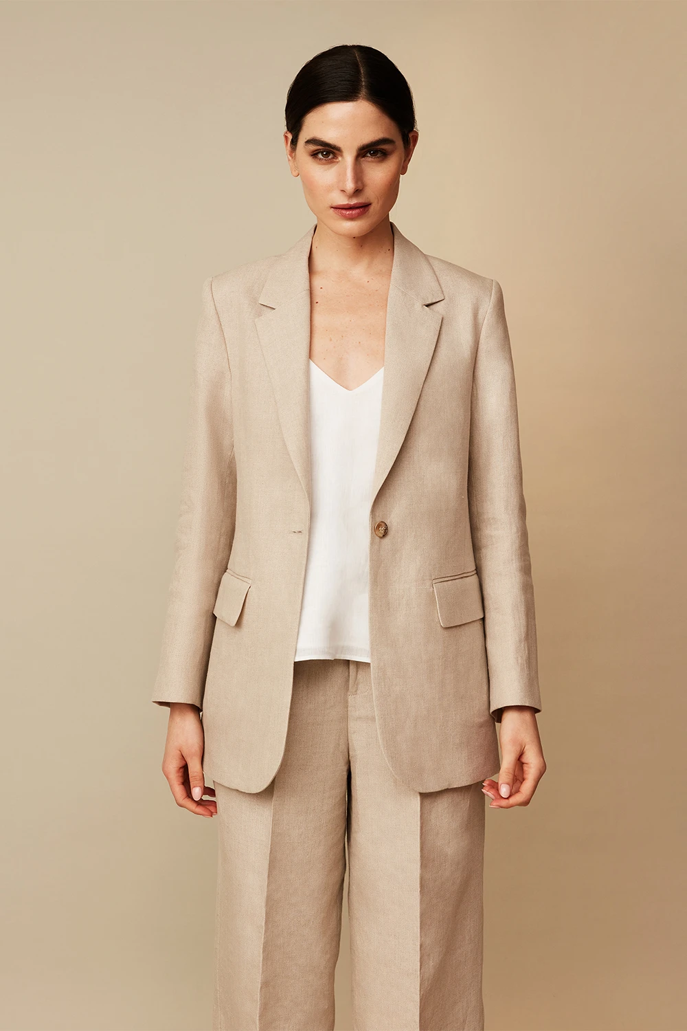 Blazer Lino Mujer